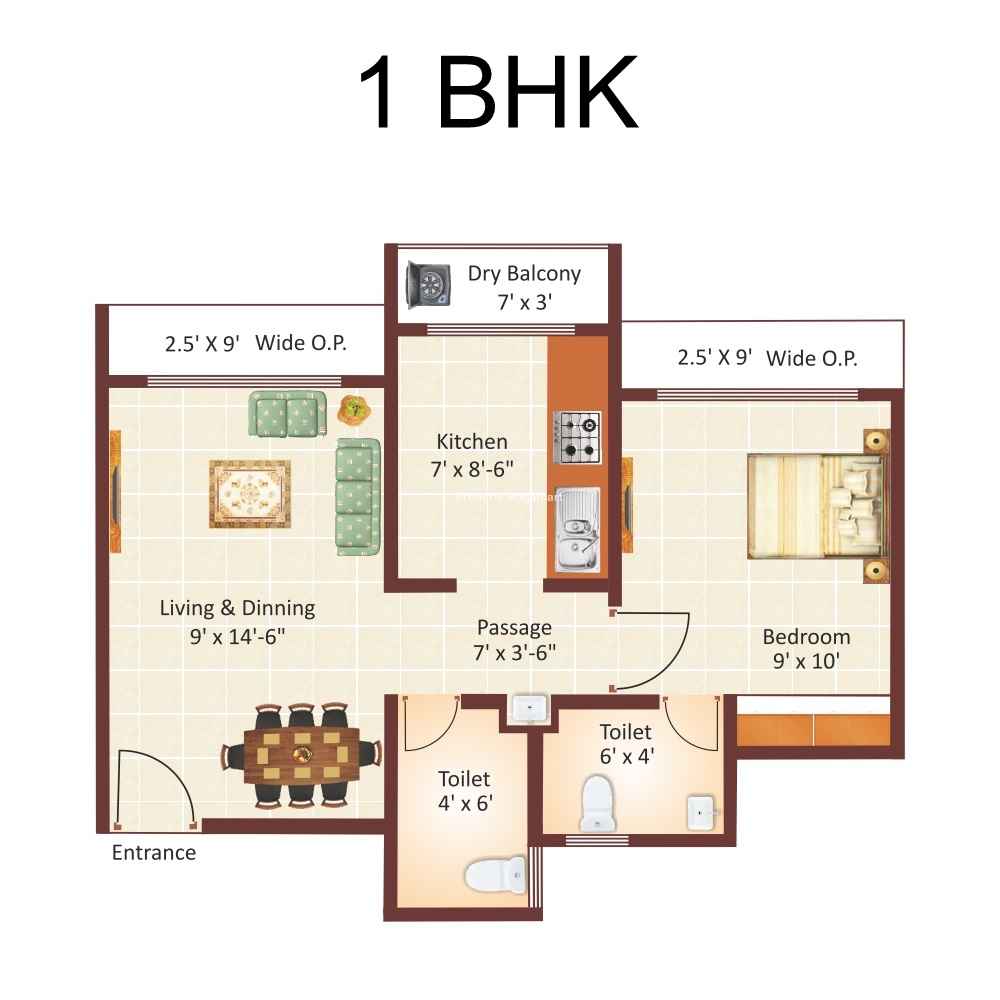 1-BHK 