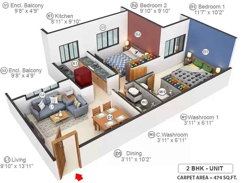 2-BHK 